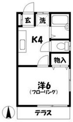 第２中島ハイツの物件間取画像